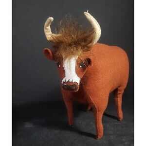 Annalee Doll 10" Nativity Ox Christmas Holiday Vintage Christmas oxen animal